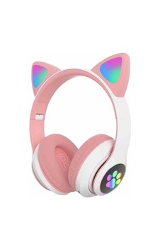 Adipa Dv Stn28 Kablosuz Kedi Kulaklık - Pembe Adipa Dv Stn28 Kablosuz Kedi Kulaklık - Pembe