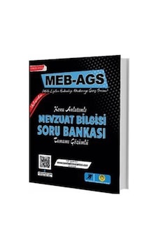 Meb-ags Konu Anlatımlı Mevzuat Bilgisi Soru Bankası / Kolektif Meb-ags Konu Anlatımlı Mevzuat Bilgisi Soru Bankası / Kolektif