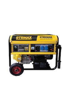 Rtrmax Rtr8000E Marşlı Benzinli Jeneratör Monofaze 7.5/8.1 Kva Rtrmax Rtr8000E Marşlı Benzinli Jeneratör Monofaze 7.5/8.1 Kva