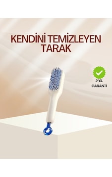 Pratik Mekanizmalı Saç Tarağı Kendi Kendini Temizler, Taşınabilir 1 Pratik Mekanizmalı Saç Tarağı Kendi Kendini Temizler, Taşınabilir 1