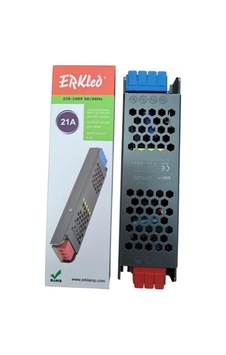 Erkled Ultra Slim 12v Ip20 250w 20 Amp Led Trafo Erk-4006 Erkled Ultra Slim 12v Ip20 250w 20 Amp Led Trafo Erk-4006
