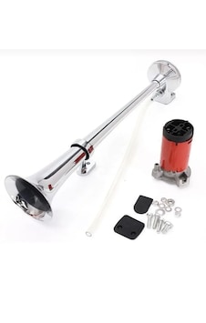 Point Marine Korna 12v Kendinden Motorlu Krom Havalı Korna 0407