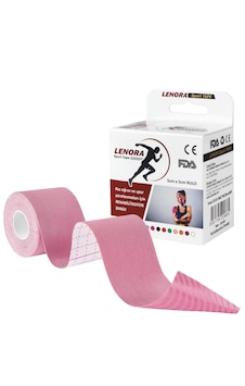 Lenora Kinesiology  Bandı Pembe Sporcu Bandı 5 x 5 M