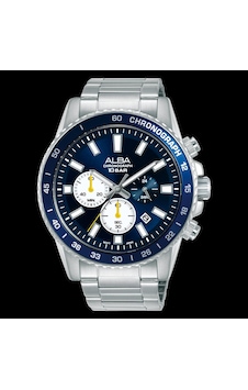 At3l15x1 Alba Quartz Çelik Gri Lacivert Kadran 10 Atm 45 Mm Erkek Kol Saati At3l15x1 Alba Quartz Çelik Gri Lacivert Kadran 10 Atm 45 Mm Erkek Kol Saati
