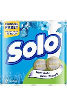 Solo Akıllı Seçimler Tuvalet Kağıdı 32'li Solo Akıllı Seçimler Tuvalet Kağıdı 32'li