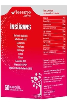 Referans İnsurans 60 Kapsül Referans İnsurans 60 Kapsül