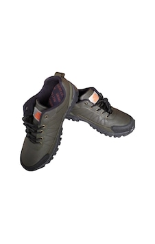 Desertli Erkek Outdoor Trekking Bot Su Geçirmez, Kaymaz Taban, Termal Kürklü, Kışlık Günlük Bot Yeşil