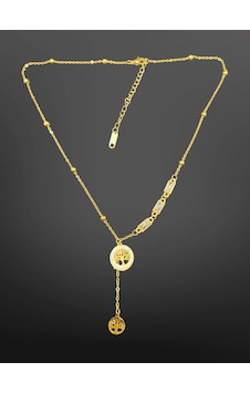 Gold Renk Hayat Ağacı Temalı 316l Çelik Y-kolye - Şık Ve Anlamlı Gold Gold Renk Hayat Ağacı Temalı 316l Çelik Y-kolye - Şık Ve Anlamlı Gold