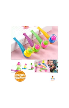 Üflemeli Saksafon Top Pinyata İçi Top Pipo Şeklinde Üflemeli Oyuncak Top Farklı Renklerde 2 Adet Üflemeli Saksafon Top Pinyata İçi Top Pipo Şeklinde Üflemeli Oyuncak Top Farklı Renklerde 2 Adet