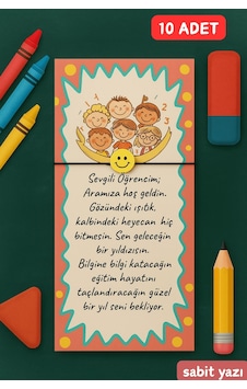 10 Adet Okul Hoşgeldin Kartlı Emoji Bileklik - Okul Hediyesi - Sınıfına Hoşgeldin - Öğrenci Hediyesi Renkli 10 Adet Okul Hoşgeldin Kartlı Emoji Bileklik - Okul Hediyesi - Sınıfına Hoşgeldin - Öğrenci Hediyesi Renkli