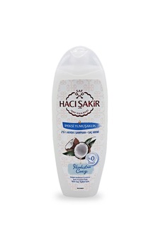 Hacı Şakir Hindistan Cevizi 2si 1 Arada Şampuan İpeksi Yumuşaklık 500 ML Hacı Şakir Hindistan Cevizi 2si 1 Arada Şampuan İpeksi Yumuşaklık 500 ML