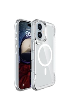 Apple Uyumlu iPad iPhone 17 Kılıf Zore M-safe Şarj Özellikli T-max M-safe Kapak Şeffaf Apple Uyumlu iPad iPhone 17 Kılıf Zore M-safe Şarj Özellikli T-max M-safe Kapak Şeffaf