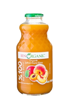 Benorganic Organik Şeftali Kayısı Elma Suyu 946 ML Benorganic Organik Şeftali Kayısı Elma Suyu 946 ML