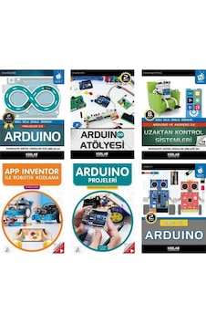 Arduino Programlama Eğitim Seti - 6 Kitap Takım
