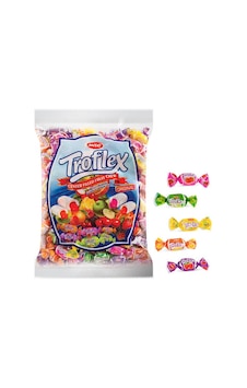 Antat Troflex Karışık Meyveli Dolgulu Yumuşak Şeker 1 KG Antat Troflex Karışık Meyveli Dolgulu Yumuşak Şeker 1 KG