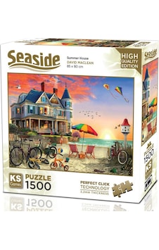 Ks Games 1500 Parça Yazlık Ev Puzzle - David Maclean Ks Games 1500 Parça Yazlık Ev Puzzle - David Maclean