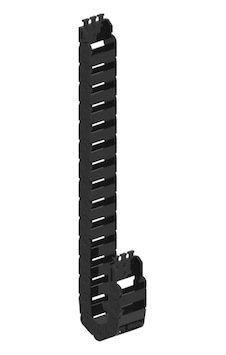 Cks 10X10Mm Hareketli Kablo Kanalı 1 Mt. | Plastik Hafif Seri