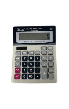 Masis Cl-kk1200v 12 Haneli Hesap Makinesi Çok Renkli Masis Cl-kk1200v 12 Haneli Hesap Makinesi Çok Renkli