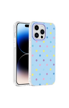 Apple İphone 14 Pro Max Kılıf Airbag Tasarımlı Zore Potik Sert Pc Kapak Mavi Apple İphone 14 Pro Max Kılıf Airbag Tasarımlı Zore Potik Sert Pc Kapak Mavi