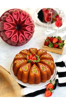 Amboss Ametist 26cm Döküm Yanmaz Yapışmaz Kalıp Kırmızı Amboss Ametist 26cm Döküm Yanmaz Yapışmaz Kalıp Kırmızı