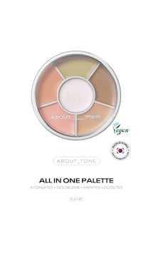 5 Renkli Renk Düzenleyici Corrector Paleti About Tone Designing Multi Palette 5 Renkli Renk Düzenleyici Corrector Paleti About Tone Designing Multi Palette