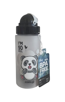 Gıpta I'm So Cool Tritan Pipetli 500 Ml Matara Bpa Free 24'lü Stand Çok Renkli