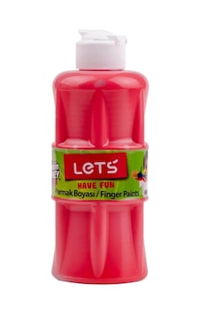 Lets Parmak Boyası 250 Ml Kırmızı L 5604 Lets Parmak Boyası 250 Ml Kırmızı L 5604
