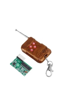4 Kanallı Uzaktan Kumandalı RF Modülü Alıcı Verici 4 Kanallı Uzaktan Kumandalı RF Modülü Alıcı Verici