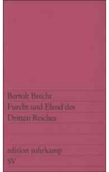 Furcht und Elend des Dritten Reiches 9783518103920 Furcht und Elend des Dritten Reiches 9783518103920