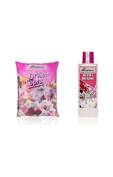 Tropikal Orkide Toprağı 3 Litre, Orkide Besini 225 Ml Tropikal Orkide Toprağı 3 Litre, Orkide Besini 225 Ml