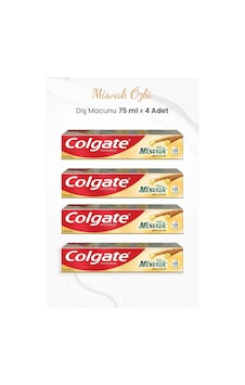 Misvak Özlü Diş Macunu 75 Ml X 4 Adet Misvak Özlü Diş Macunu 75 Ml X 4 Adet
