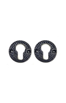 Antika Tarz Dekoratif Pirinç Oda Kilit Rozeti - 49mm, Oksit 0.05 M Antika Tarz Dekoratif Pirinç Oda Kilit Rozeti - 49mm, Oksit 0.05 M