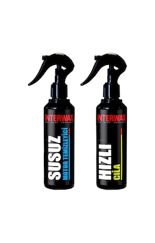 Interwax 2'li Oto Bakım ve Temizlik Seti Susuz Motor Temizleyici N11.3024 Interwax 2'li Oto Bakım ve Temizlik Seti Susuz Motor Temizleyici N11.3024