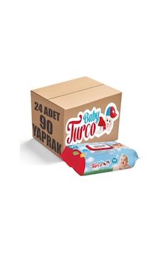 Baby Turco Islak Bebek Havlu Mendil 24 X 90'Lı Baby Turco Islak Bebek Havlu Mendil 24 X 90'Lı
