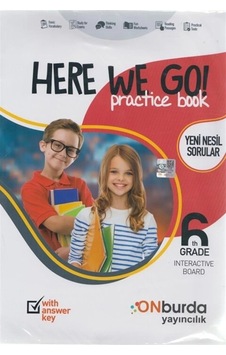 Onburda 6.sınıf İngilizce Here We Go Practite Book Onburda 6.sınıf İngilizce Here We Go Practite Book