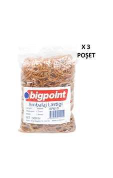 Bigpoint Ambalaj Lastiği 500 Gram %100 Kauçuk X 3 Poşet Bigpoint Ambalaj Lastiği 500 Gram %100 Kauçuk X 3 Poşet