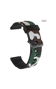 Huawei Watch Gt5 Gt4 Gt2e Gt2 Gt3 Gt3 Pro Honor Watch Uyumlu Kamuflaj Kordon 22mm Huawei Watch Gt5 Gt4 Gt2e Gt2 Gt3 Gt3 Pro Honor Watch Uyumlu Kamuflaj Kordon 22mm