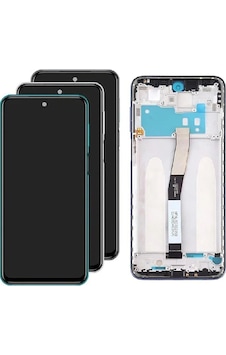 Xiaomi Redmi Note 9 Pro Lcd Ekran Dokunmatik Çıtalı Gümüş Xiaomi Redmi Note 9 Pro Lcd Ekran Dokunmatik Çıtalı Gümüş