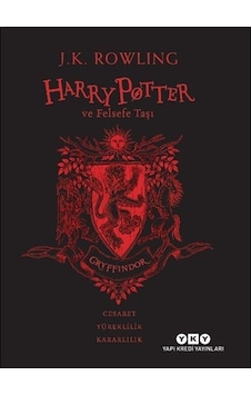 Harry Potter ve Felsefe Taşı 20. Yıl Gryffindor Özel Baskısı - J. K. Rowling - Yapı Kredi Yayınları Harry Potter ve Felsefe Taşı 20. Yıl Gryffindor Özel Baskısı - J. K. Rowling - Yapı Kredi Yayınları