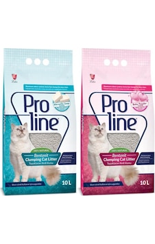 Proline Proline Doğal Topaklanan Baby Powder Ve Marsilya Sabunlu Kedi Kumu 10 Lt 2 Adet Proline Proline Doğal Topaklanan Baby Powder Ve Marsilya Sabunlu Kedi Kumu 10 Lt 2 Adet