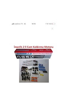Inwells 2 Li Otomatik Cam Kaldirma Motoru 316251379