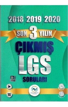 LGS Son 3 Yılın Çıkmış Soruları 2018 - 2019 - 2020- Av Yayınları LGS Son 3 Yılın Çıkmış Soruları 2018 - 2019 - 2020- Av Yayınları