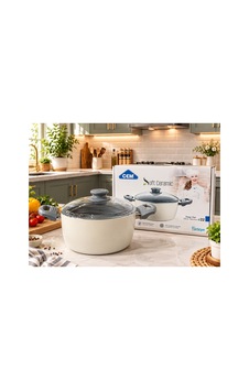 Seramik 24 Cm Derin Tencere Gri - 935919985 Gri Seramik 24 Cm Derin Tencere Gri - 935919985 Gri