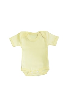 Sema Baby Yarım Kol Badi (Body) 0-3 Ay Sarı Sema Baby Yarım Kol Badi (Body) 0-3 Ay Sarı