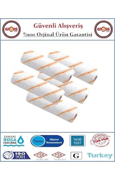 Parmak Boya Rulo Yedeği - 10cm - 5 Adet Parmak Boya Rulo Yedeği - 10cm - 5 Adet