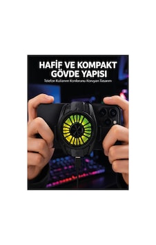 Mulvxkrg Krg02 Telefon Ve Tablet Uyumlu Manyetik Mobil Soğutucu Fan Mulvix