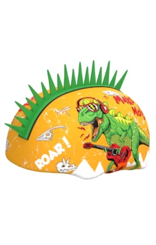 Maskara Extreme Mohawk Kask Kılıfı, Snowboard Kayak Bisiklet Kask Kılıfı Sarı - Siyah