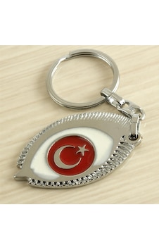 Depomıx Ay Yıldız Metal Anahtarlık-kırmızı Çok Renkli 50319097 Depomıx Ay Yıldız Metal Anahtarlık-kırmızı Çok Renkli 50319097