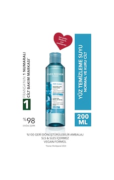 Yves Rocher Makyaj Temizleme Micellar Suyu-normal Ve Kuru Cilt -pure Algue Nemlendirici Botanik Kompleks 200ml Yves Rocher Makyaj Temizleme Micellar Suyu-normal Ve Kuru Cilt -pure Algue Nemlendirici Botanik Kompleks 200ml
