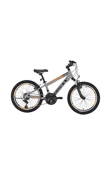 Bisan Cooper Çocuk Bisikleti 28 Cm V 20 Jant 21 Vites Açık Gri Siyah Turuncu Çok Renkli